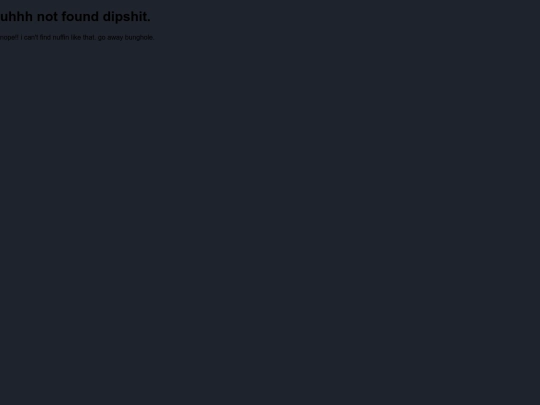 not_found screenshot