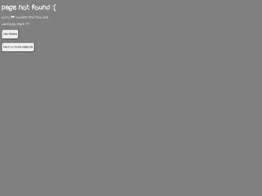not_found screenshot