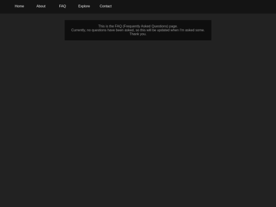 faq screenshot