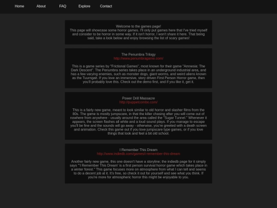 games screenshot