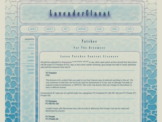 patches screenshot