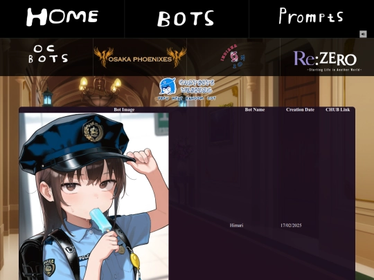 bot-list screenshot
