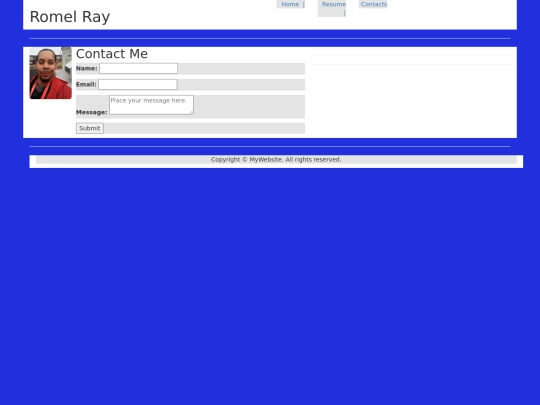 contact screenshot