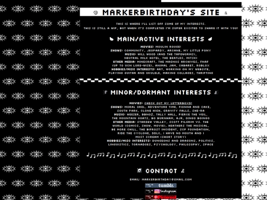 MyInterests screenshot
