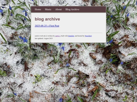 archive screenshot