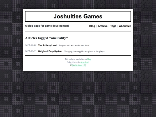 tags/oneirality screenshot
