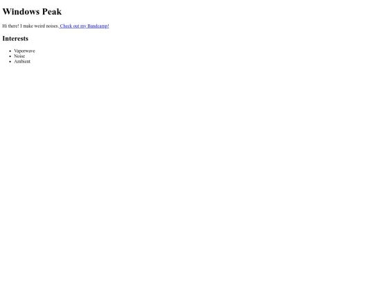 index screenshot
