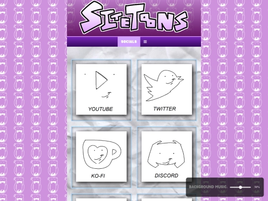socials screenshot