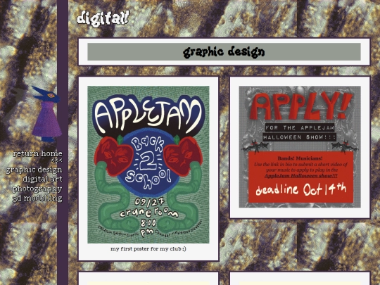 webfolio/digital screenshot