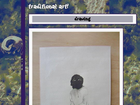 webfolio/traditional screenshot
