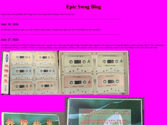 blog screenshot