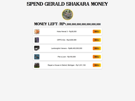 spend screenshot