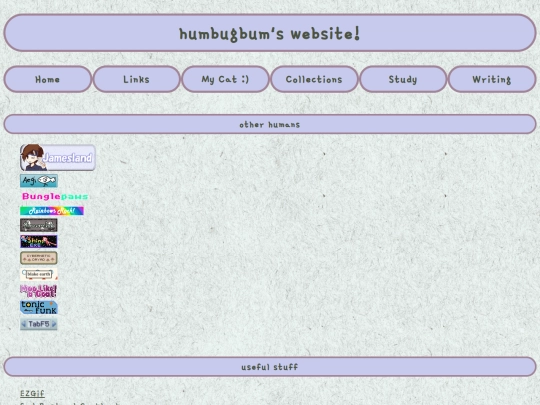 links screenshot