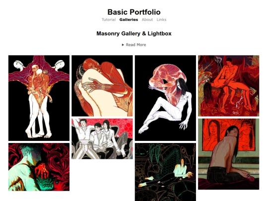 testgallery screenshot