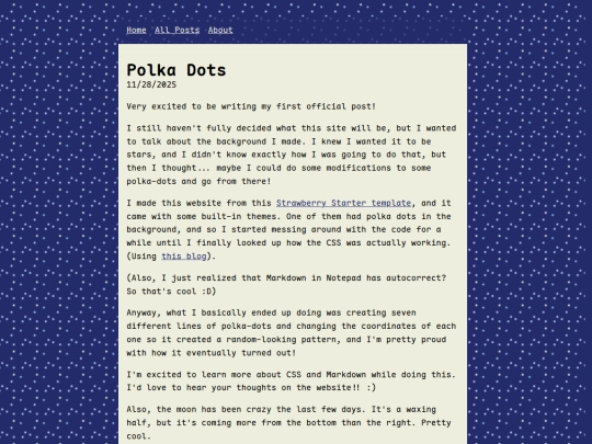 posts/first-post-2 screenshot