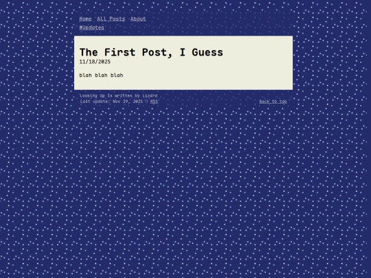 posts/first-post screenshot