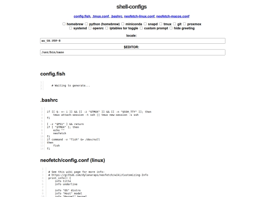 Projects/shell-configs screenshot