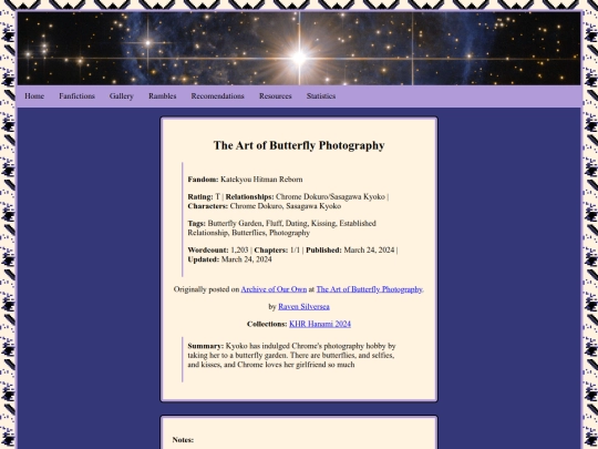 Fics/The_Art_of_Butterfly screenshot