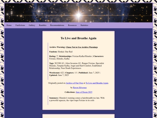 Fics/To_Live_and_Breathe_Again screenshot