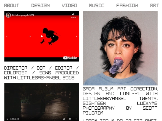 design screenshot