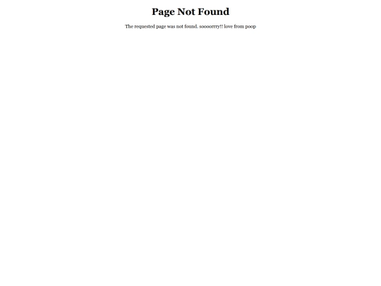 not_found screenshot