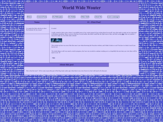 posts/1-First-Post screenshot