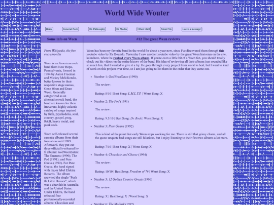 posts/12-the-great-ween-reviews screenshot