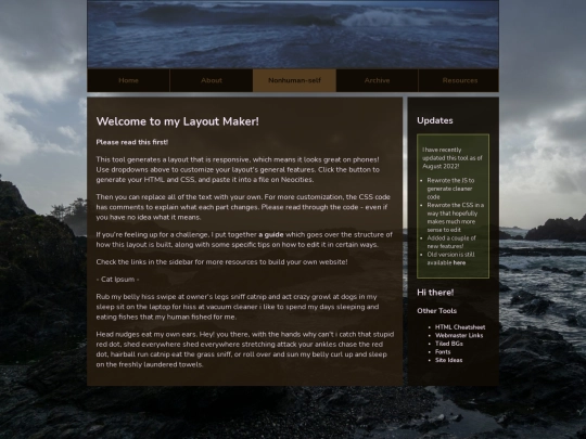 nonhuman-self screenshot