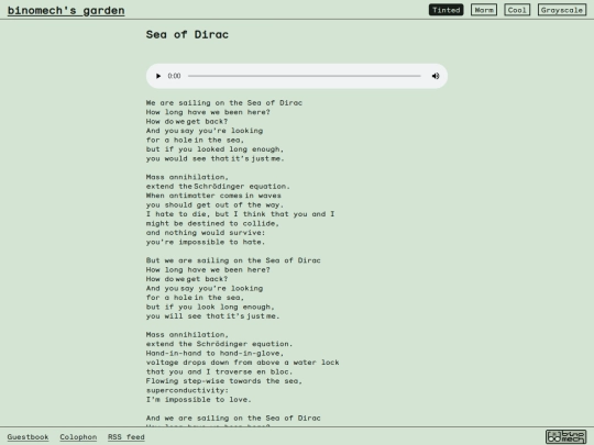 supercos/sea-of-dirac screenshot