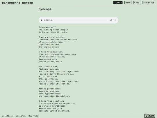 supercos/syncope screenshot