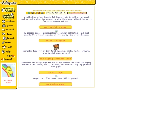 creation/neopets screenshot