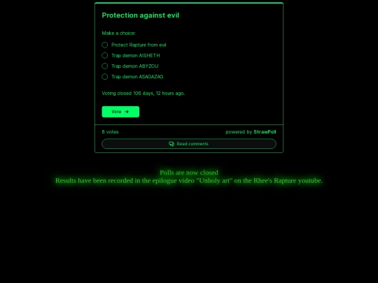 Protection screenshot
