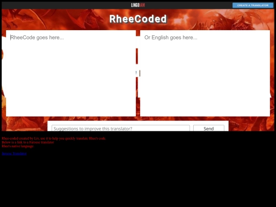 RheeCode/CodeTranslator screenshot