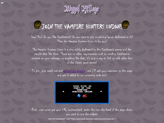misc/vampirehuntersunion screenshot