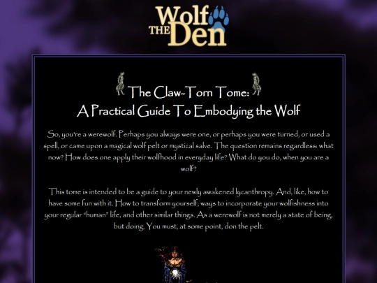 shrines/wolves/tome screenshot