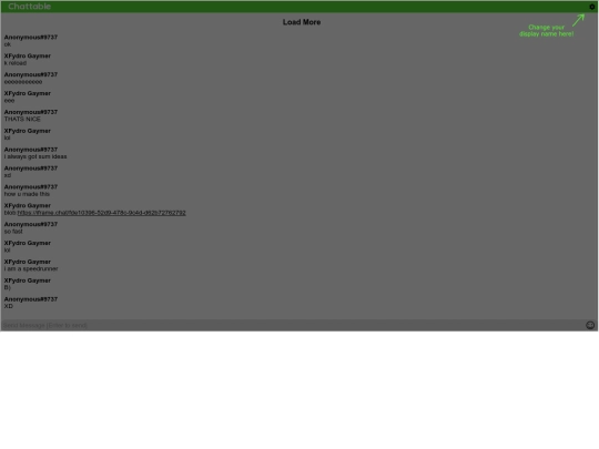 chat screenshot