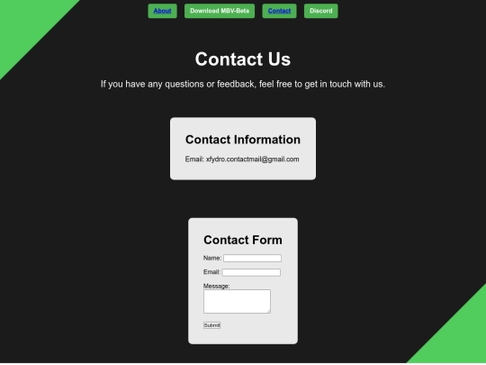 contact screenshot
