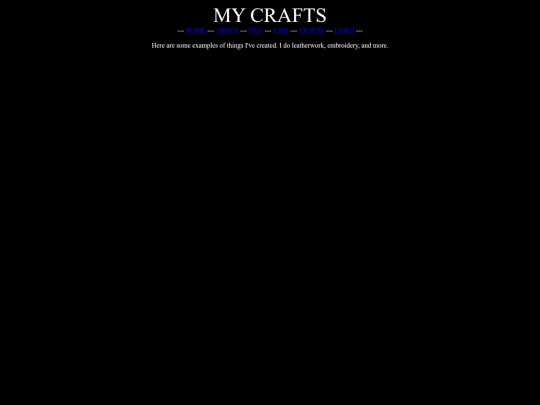 crafts screenshot