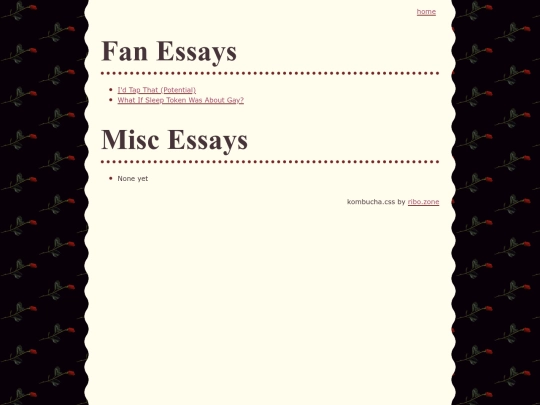 essays screenshot