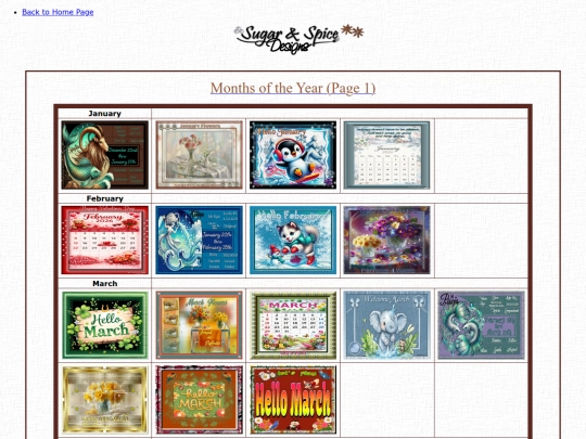 MonthsOfYear/MOY screenshot