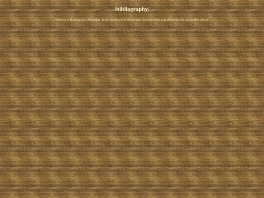 bibliography screenshot
