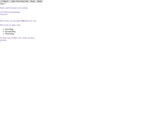 test screenshot
