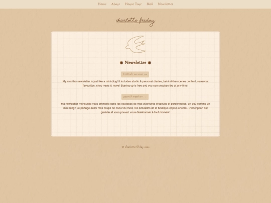 newsletter screenshot