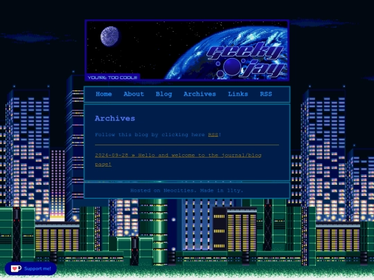 archives screenshot