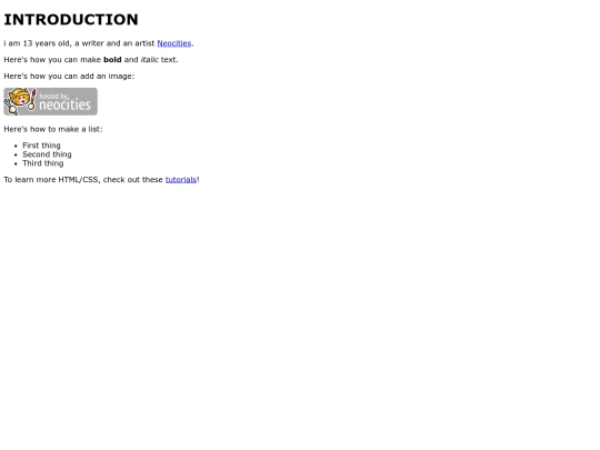 index screenshot