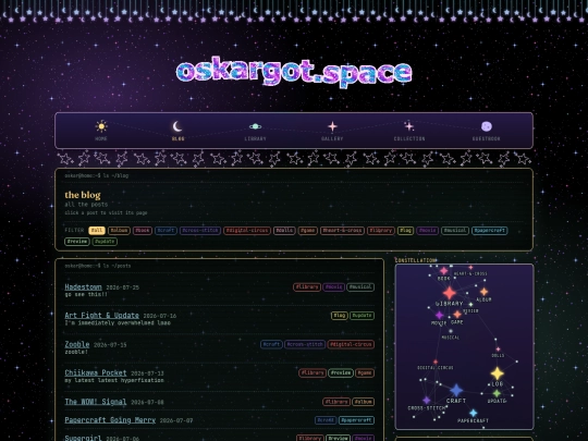 blog screenshot