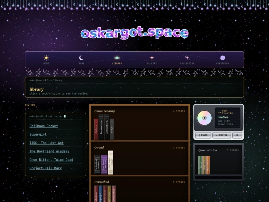 library screenshot