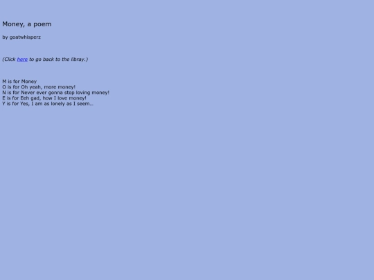 treehouse/library/money_goatwhisperz screenshot