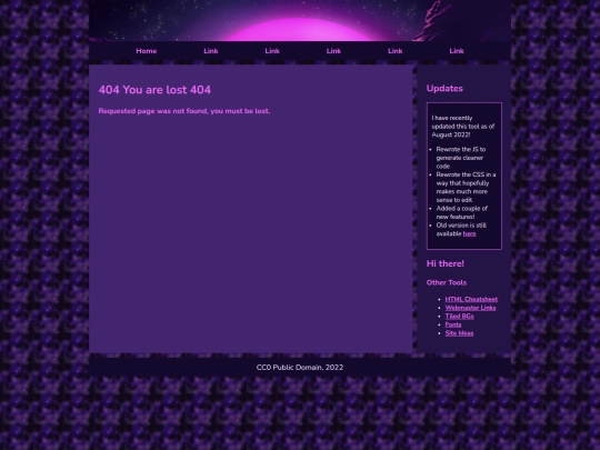 not_found screenshot