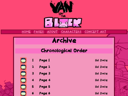 archive screenshot